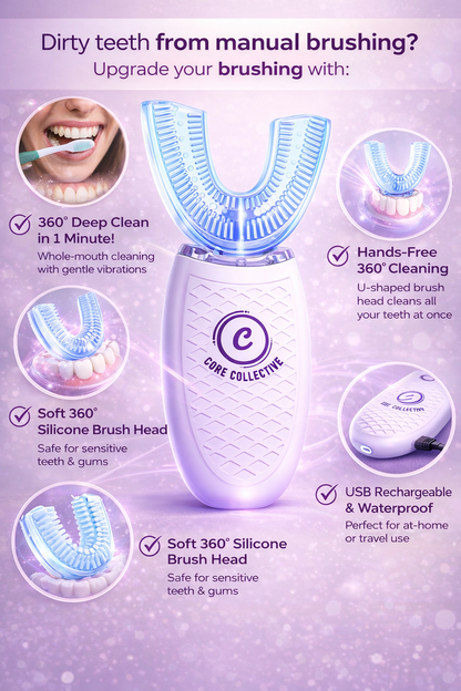 U-Shaped Electric Toothbrush – 360° Deep Clean in Seconds - CCollective