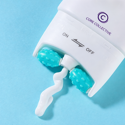 CCollective™ - Firming Neck Massage Roller Cream – Hydrating & Lifting Neck Treatment with Hyaluronic Acid, Squalane & Shea Butter