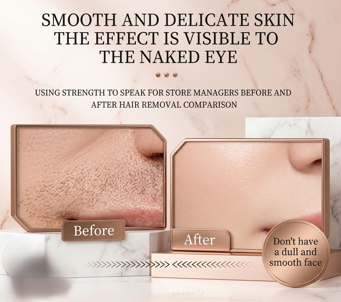 CCollective™ Rechargeable Lipstick Shaver – Portable Facial & Body Hair Remover for Women & Men