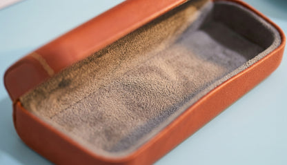 Core Collective™ Hardshell Glasses Case — Garnet Red