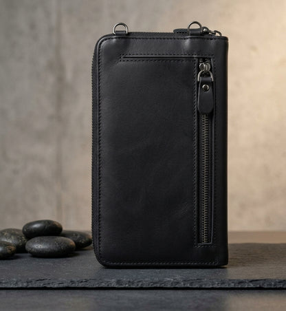 Core Collective™ Crossbody Sling Phone + Purse — Black