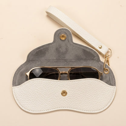 Core Collective™ Clip-On Glasses Pouch — Ivory White