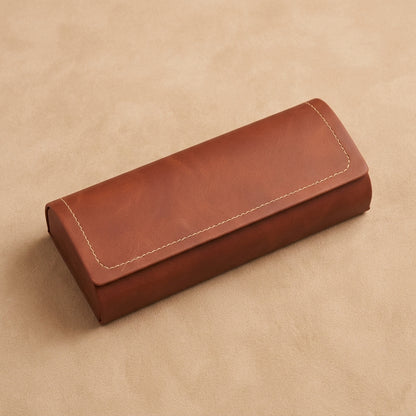 Core Collective™ Hardshell Glasses Case — Garnet Red