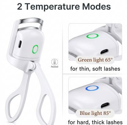 CCollective™ - Electric Eyelash Curler – Long-Lasting Heated Lash Curler for Instant Lift & Curl