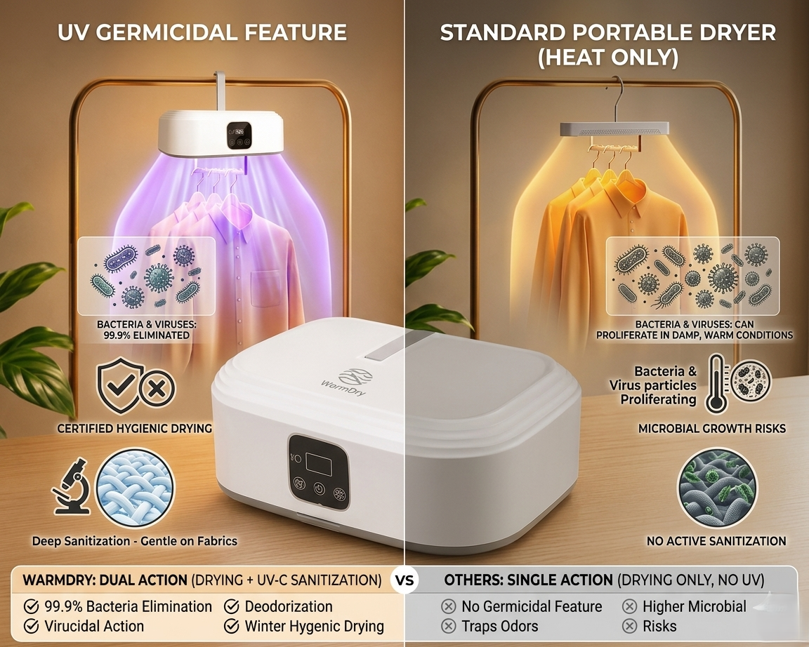 WarmDry™ Portable Foldable UV Dryer