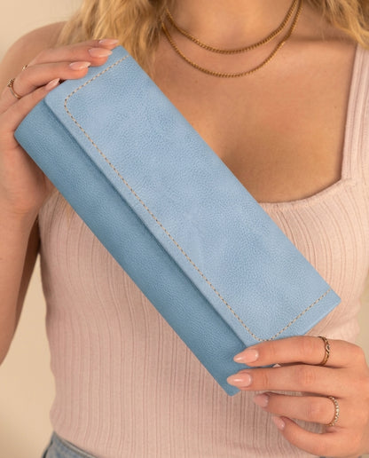 Core Collective™ Hardshell Glasses Case — Powder Blue