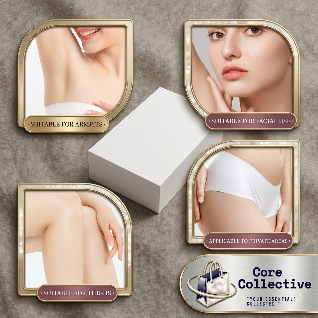 CCollective™ Rechargeable Lipstick Shaver – Portable Facial & Body Hair Remover for Women & Men