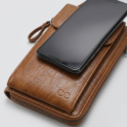 Core Collective™ Crossbody Sling Phone + Purse — Brown