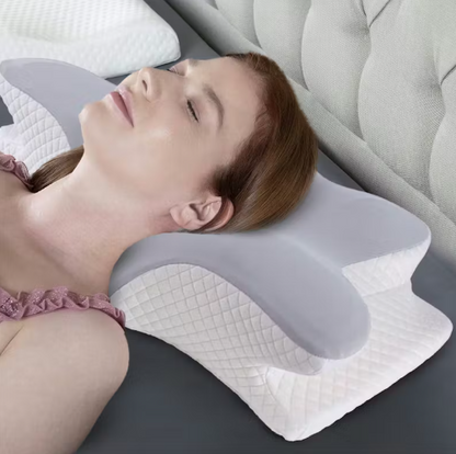 Iconix Contoured Memory Foam Pillow – Ergonomic Neck & Shoulder Pain Relief