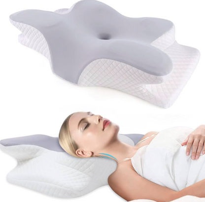 Iconix Contoured Memory Foam Pillow – Ergonomic Neck & Shoulder Pain Relief