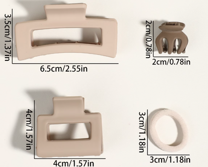 CCollective™ - 73-Piece Neutral Hair Accessories Set – (Autumn/Winter Edition)