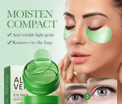 CCollective™ - Aloe Collagen Eye Mask – Hydrating & Firming Under Eye Patches (60pcs)