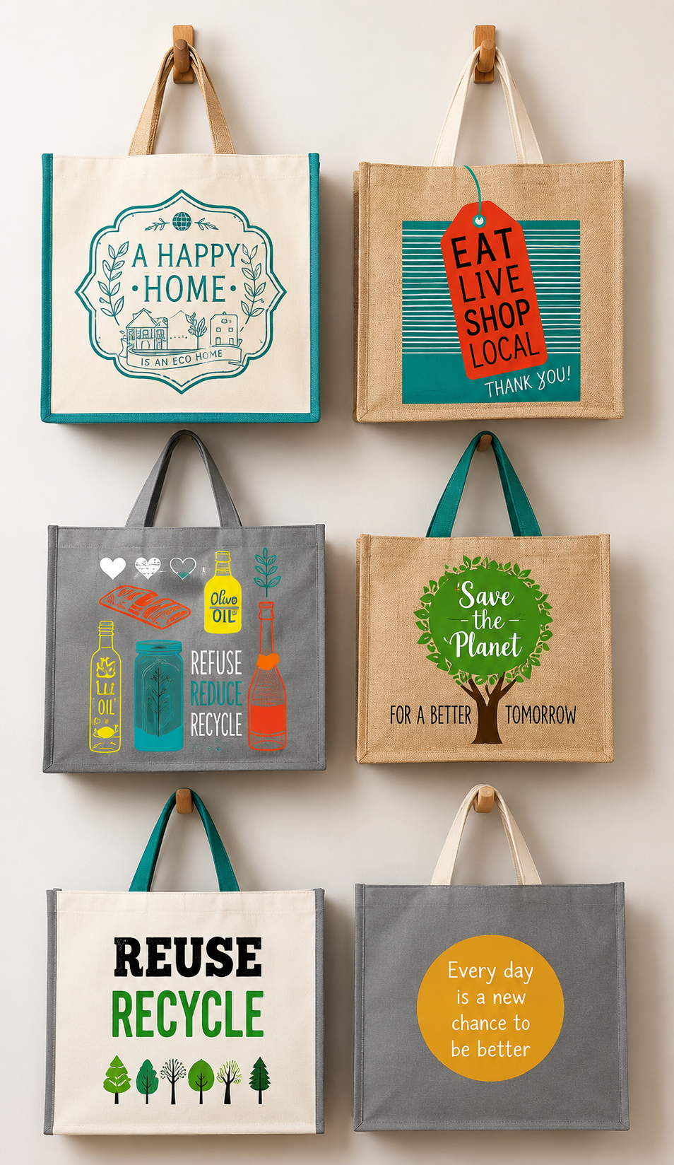 Core Collective™ Recyclable Tote — Assorted Designs