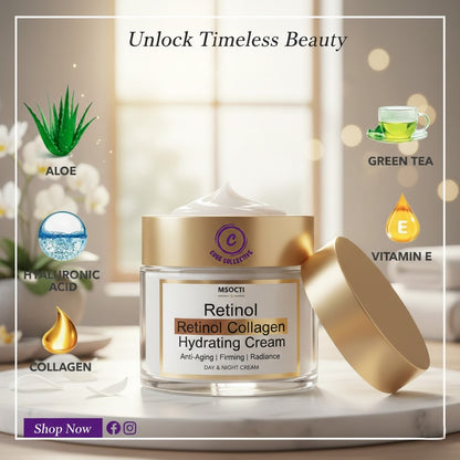 CCollective™ - Retinol Collagen Firming Cream – Day & Night Moisturiser - (50ml)