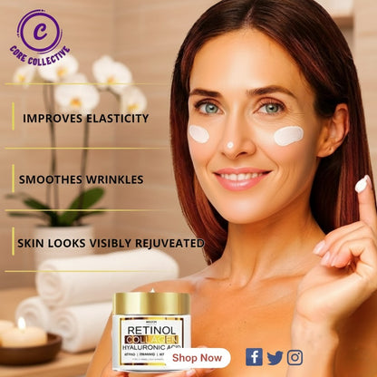 CCollective™ - Retinol Collagen Firming Cream – Day & Night Moisturiser - (50ml)